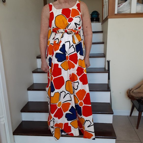 Vicky Vaughn Dresses & Skirts - Vintage Vicky Vaughn Hawaii wrap maxi dress